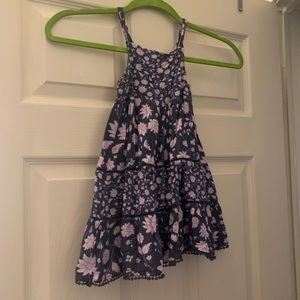 Matching little girl maxi